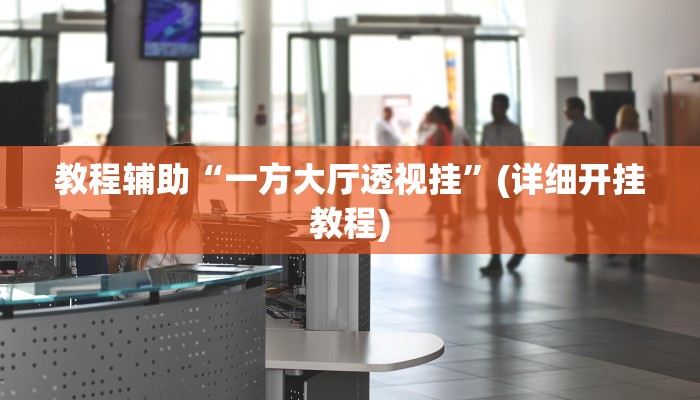 教程辅助“一方大厅透视挂”(详细开挂教程)