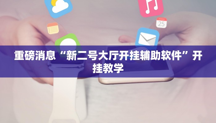 重磅消息“新二号大厅开挂辅助软件”开挂教学 重磅消息“新二号大厅开挂辅助软件”开挂教学