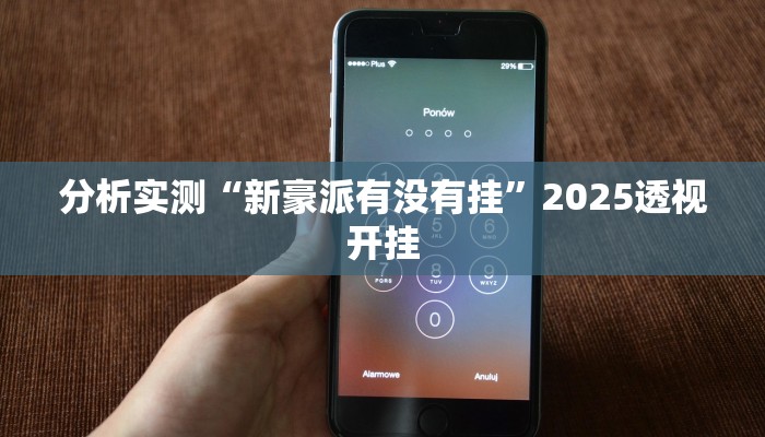 分析实测“新豪派有没有挂”2025透视开挂