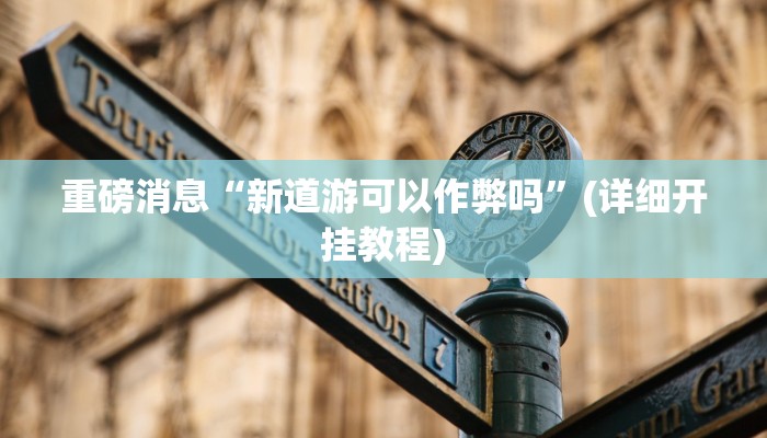 重磅消息“新道游可以作弊吗”(详细开挂教程) 重磅消息“新道游可以作弊吗”(详细开挂教程)