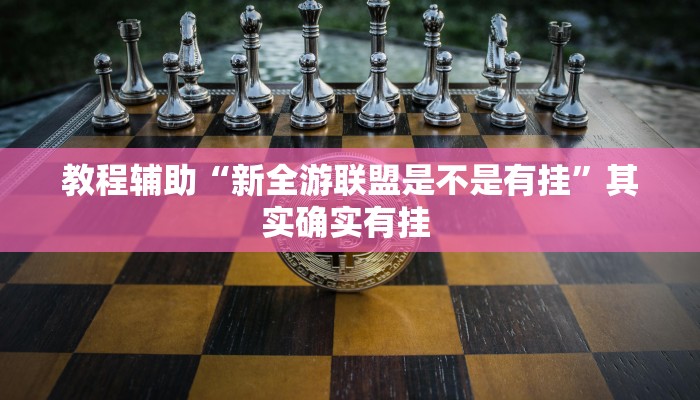 教程辅助“新全游联盟是不是有挂”其实确实有挂 