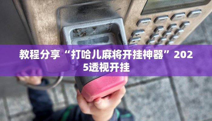 教程分享“打哈儿麻将开挂神器”2025透视开挂