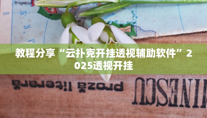 教程分享“云扑克开挂透视辅助软件”2025透视开挂 教程分享“云扑克开挂透视辅助软件”2025透视开挂