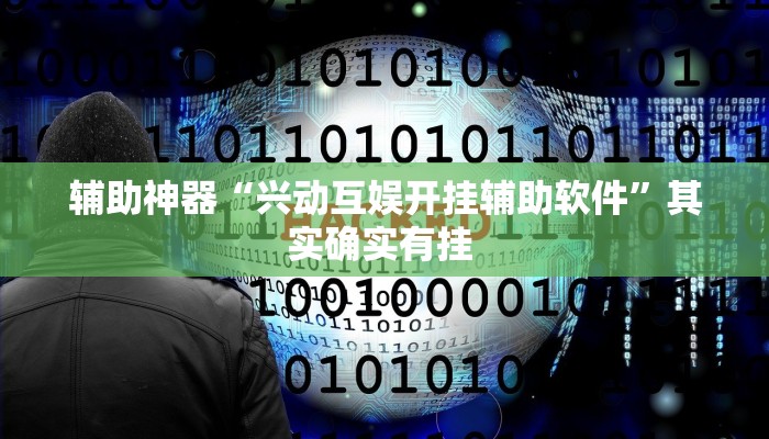 辅助神器“兴动互娱开挂辅助软件”其实确实有挂 