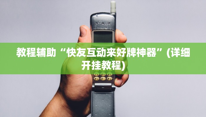 教程辅助“快友互动来好牌神器”(详细开挂教程) 教程辅助“快友互动来好牌神器”(详细开挂教程)