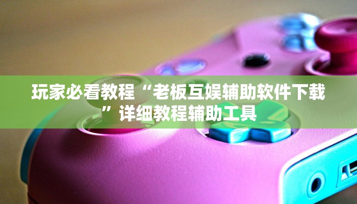 玩家必看教程“老板互娱辅助软件下载”详细教程辅助工具